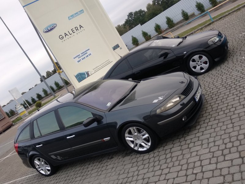 Renault Laguna II черный
