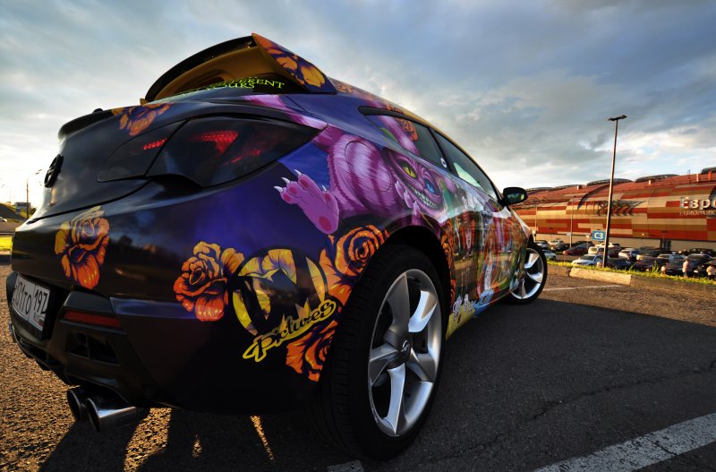 Винилография Opel Astra GTC