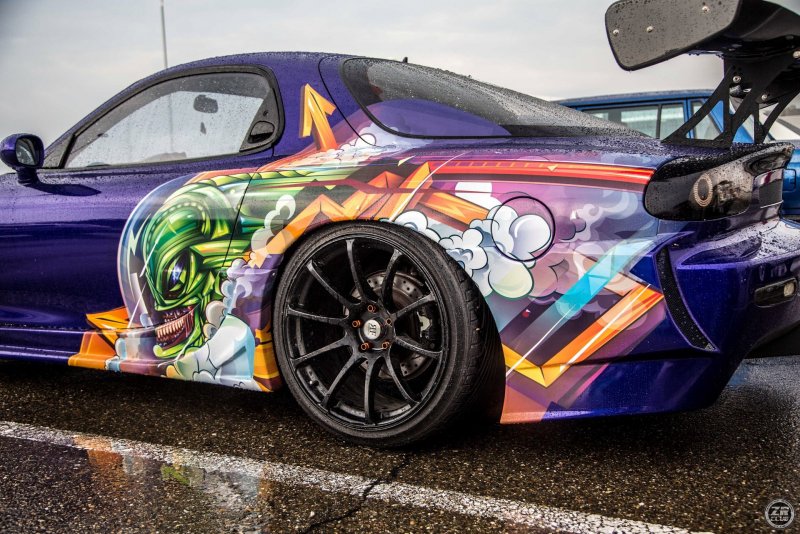 Rx7 Vinyl Camouflage