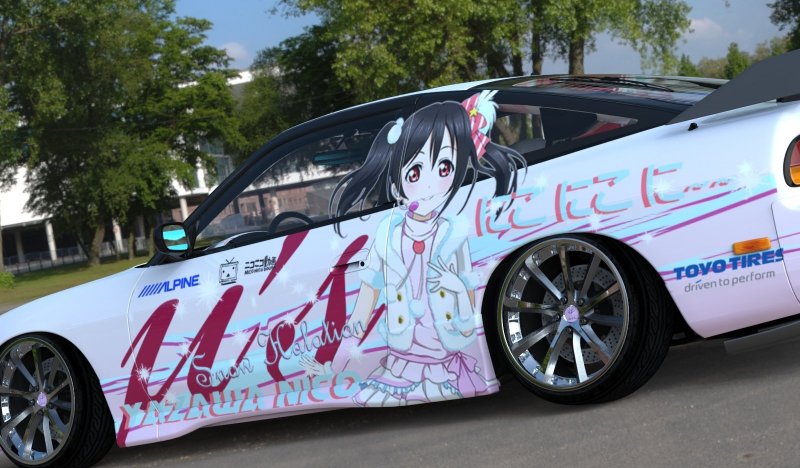 Nissan 240 SX Itasha