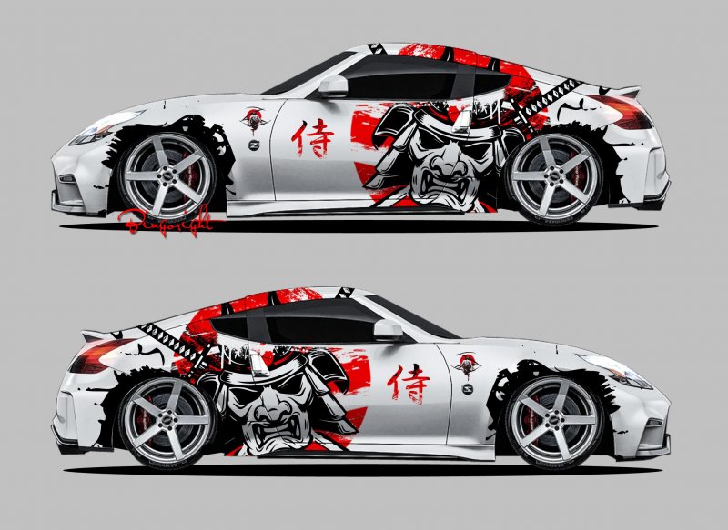 Винил на Ниссан 370z
