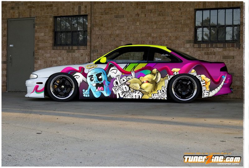 Nissan Skyline дрифт винил