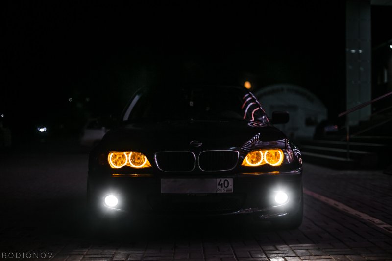 BMW m3 ночью