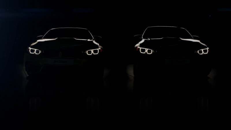 BMW e60 545 в темноте