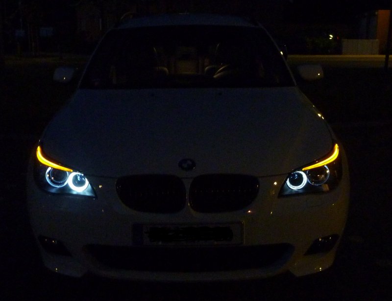 BMW e60 неон