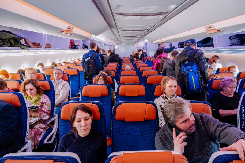 Airbus a350-900 Аэрофлот салон