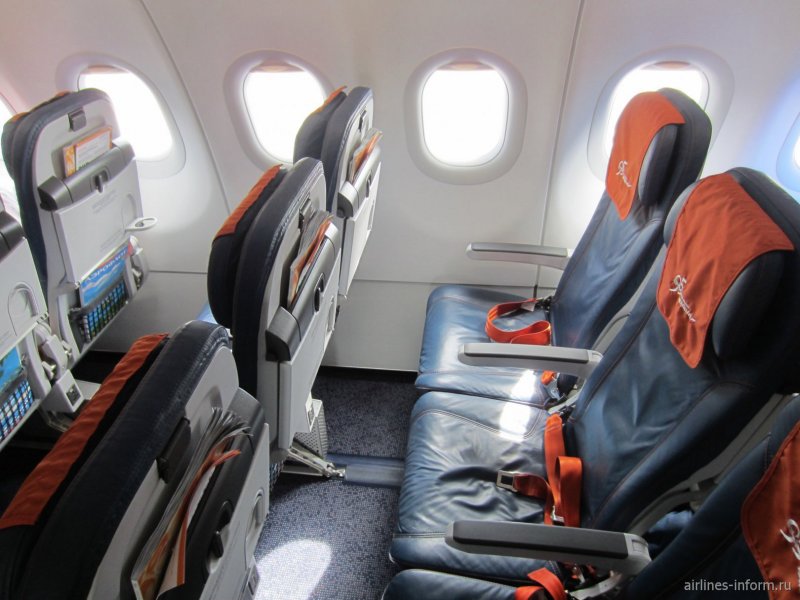 Аэробус а320 Аэрофлот салон