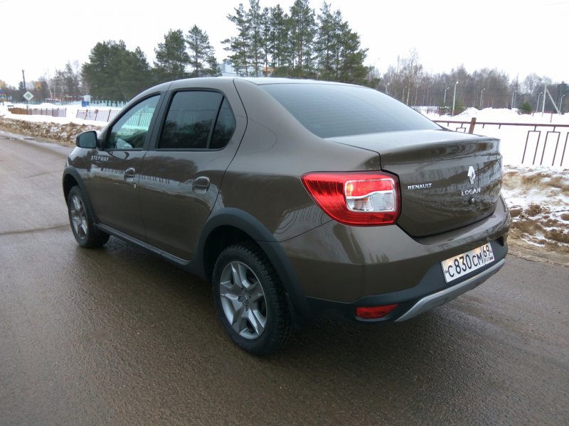 Рено Stepway Sandero базальт