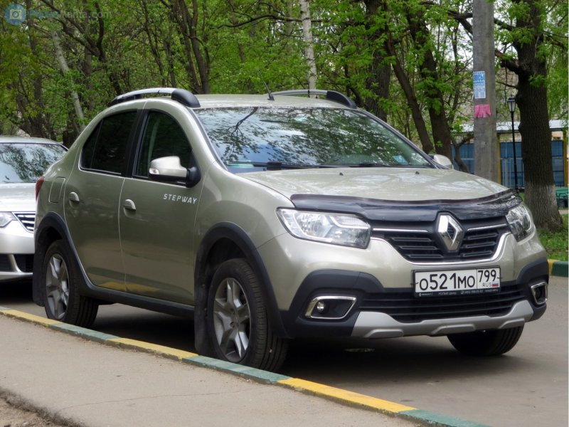 Renault Sandero Stepway светлый базальт