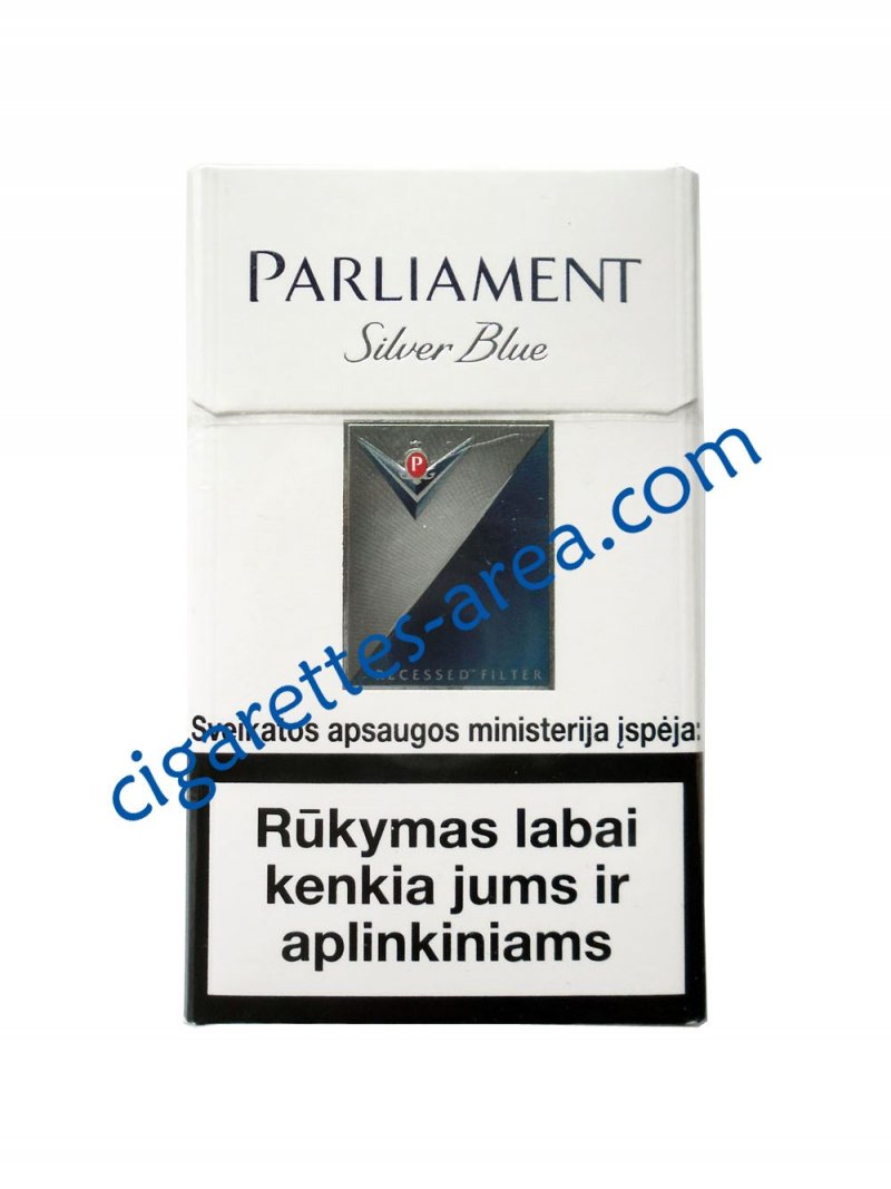 Парламент сигареты Аква Сильвер