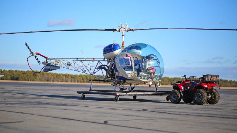 Американские вертолеты "Белл-47"