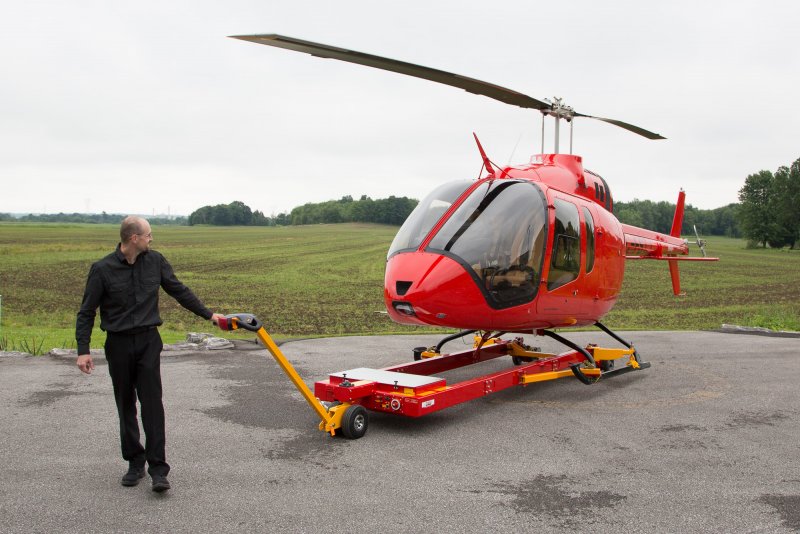 Тележка для вертолета Bell 505