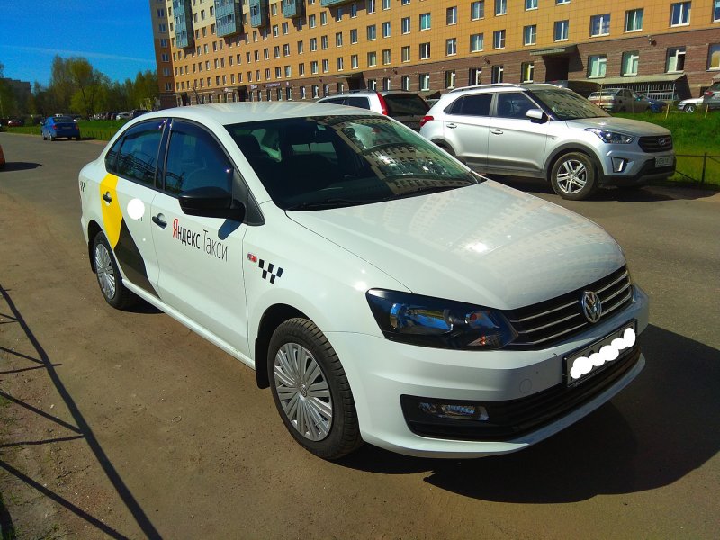 VW Polo такси 2020