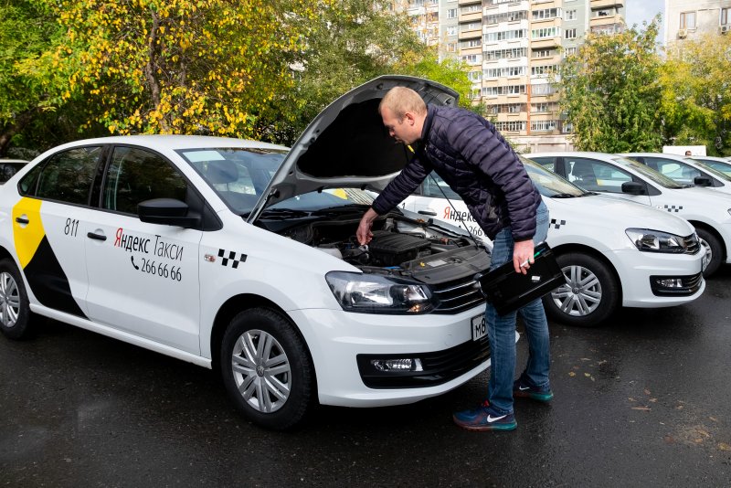 Volkswagen Polo 2020 такси