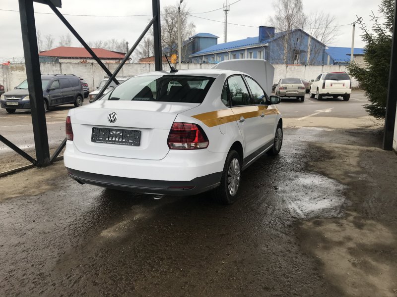 Volkswagen Polo taxibla