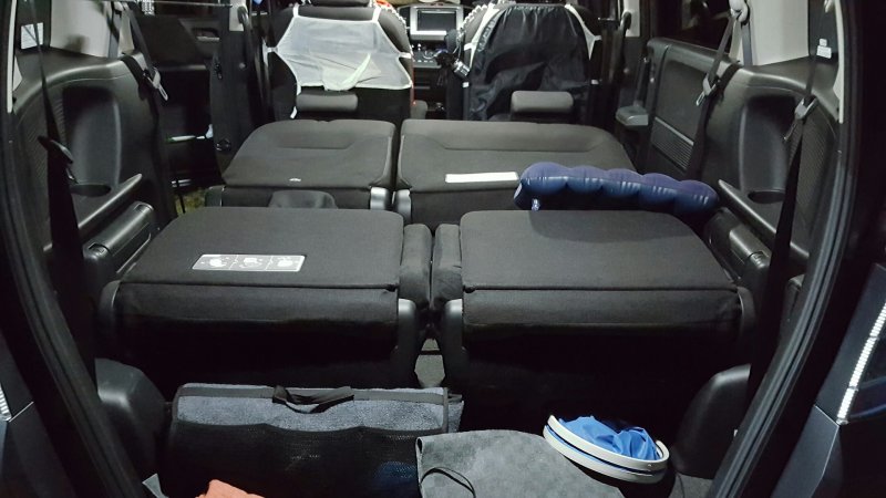Honda freed трансформация салона