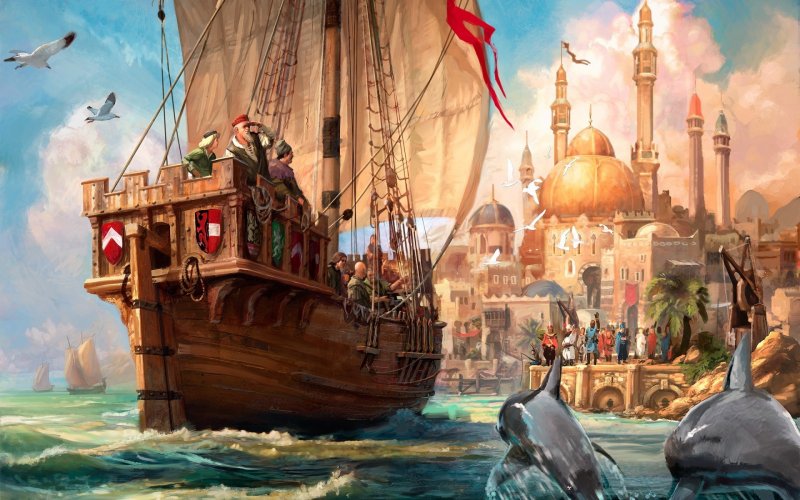 Anno 1404 загрузочный экран
