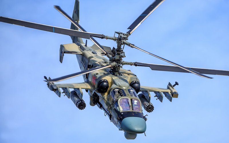 Вертолёт к-52 Аллигатор