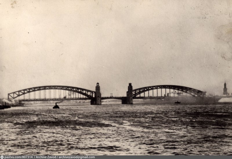 Петербург мост Петра 1