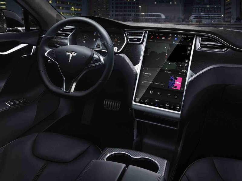 Tesla model x салон