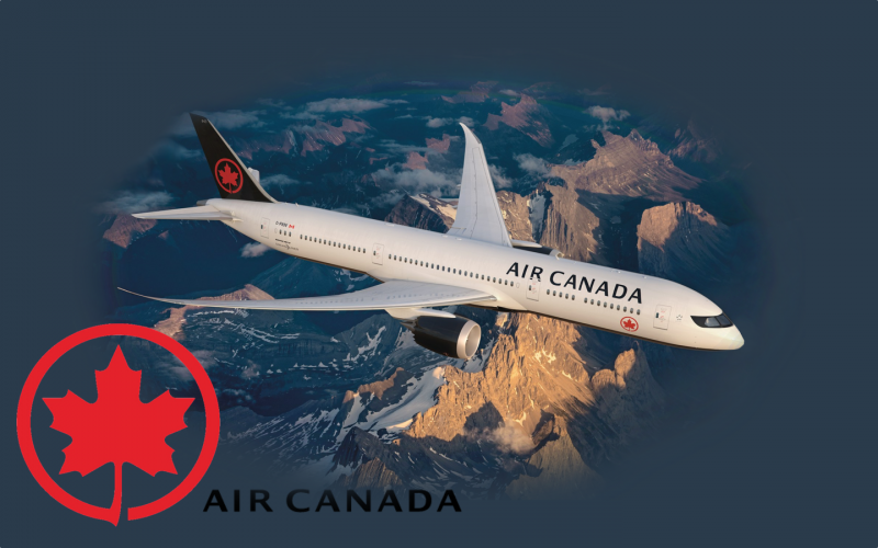 Самолет Air Canada