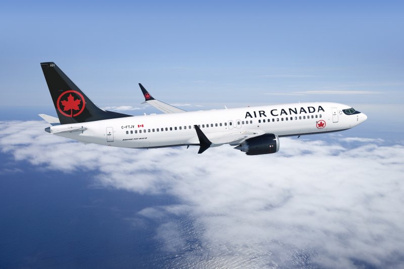 Самолет авиакомпании Air Canada