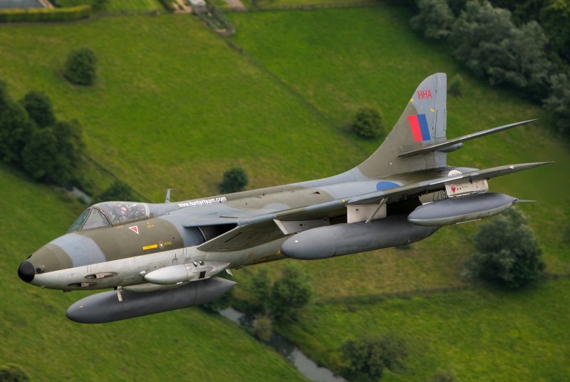 Самолет Hawker Hunter