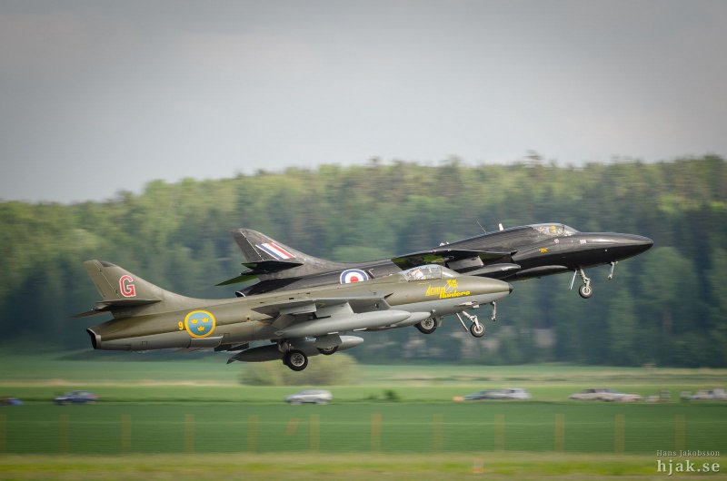 Самолёт Hawker Hunter FGA.9