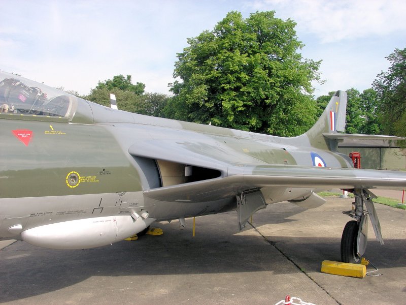 Самолет Hawker Hunter f1, f4, f6