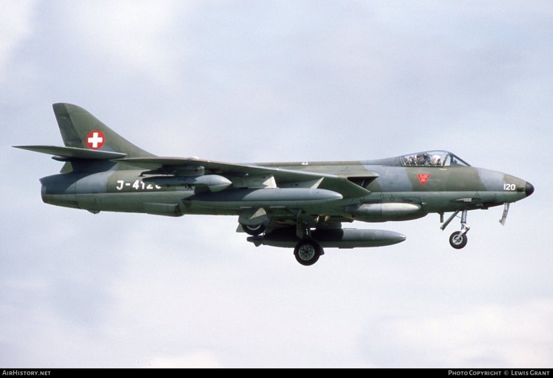 Hawker Hunter Swiss Air Force