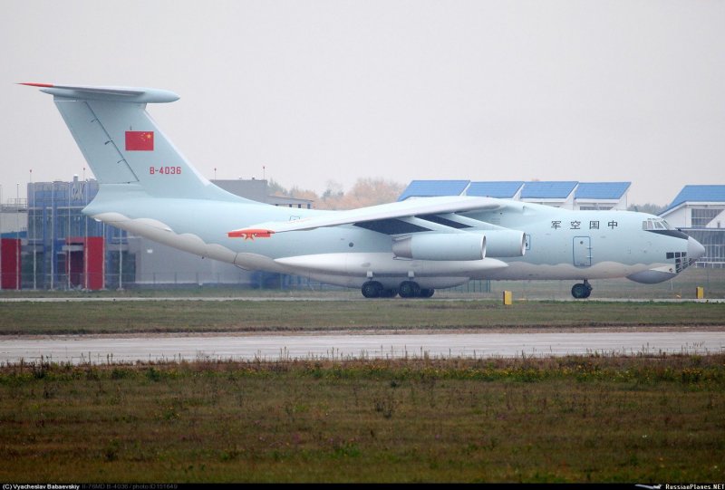 Ил 76 ВВС Китая