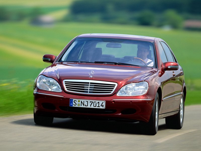 Mercedes-Benz w220 салон