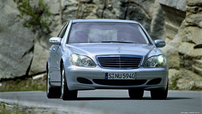 Mercedes Benz s class w220 салон