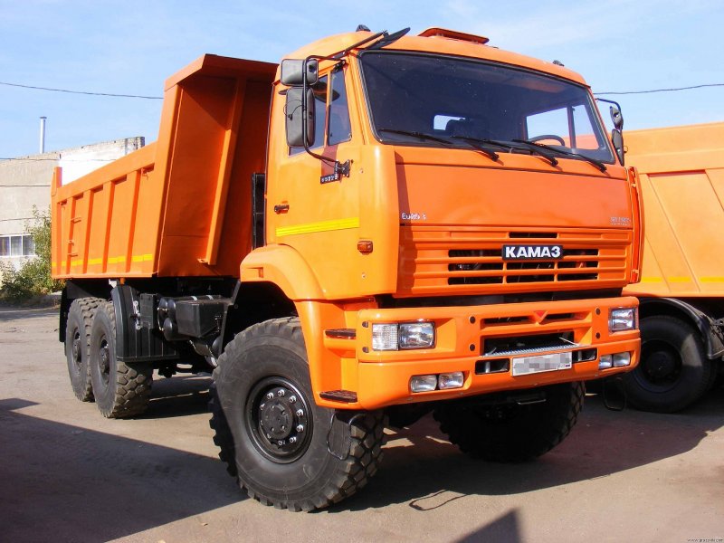 КАМАЗ 6х6 самосвал