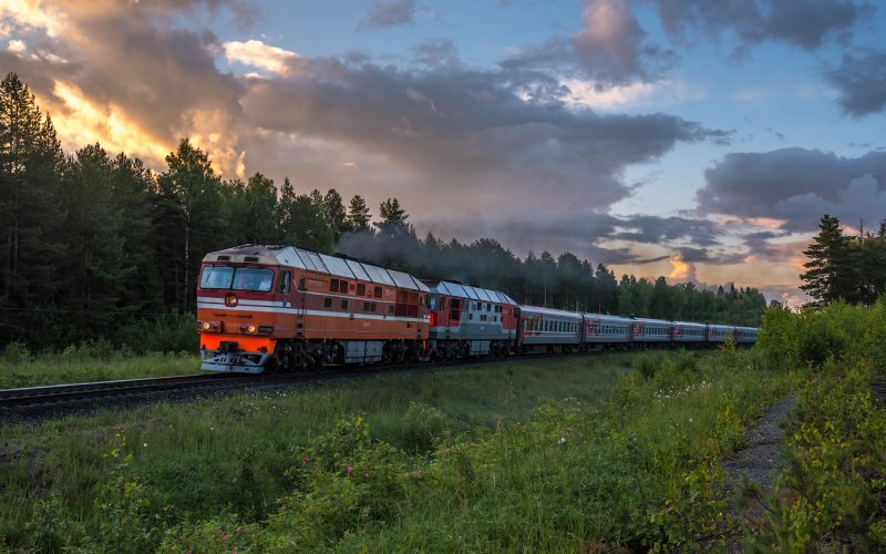 Транссибирский экспресс тэп70 фильм