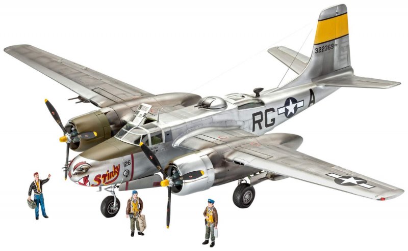 Сборная модель Revell a-26b Invader (03921) 1:48