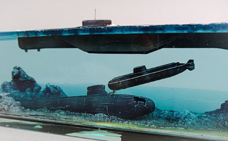 Диорама линкор Миссури