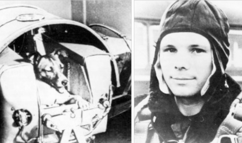 Yuri Gagarin the first man in Space