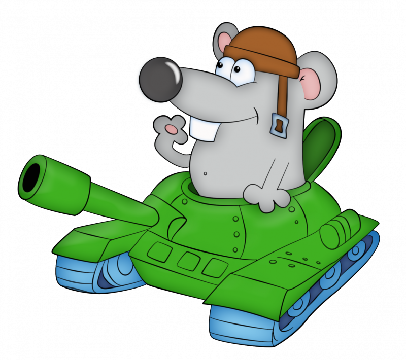Мышь в военной форме