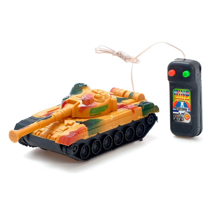 Жёлтый танк игрушка