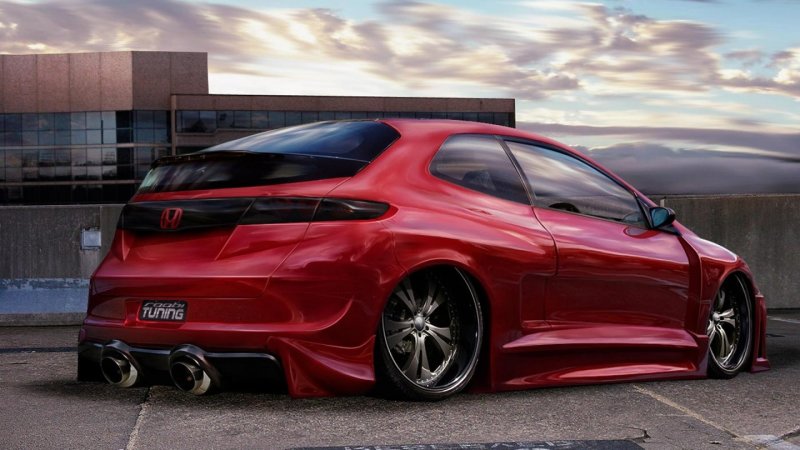 Honda Civic tuned