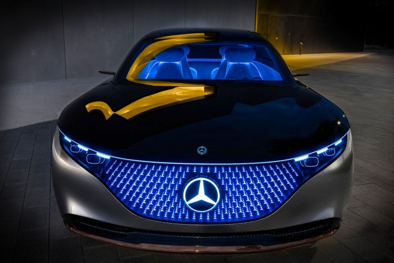 Мерседес Benz Vision EQS