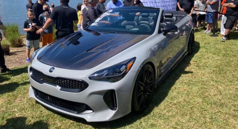 Kia Stinger кабриолет