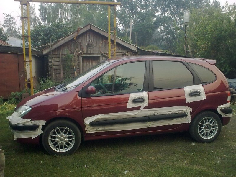 Рено Сценик 1 обвес