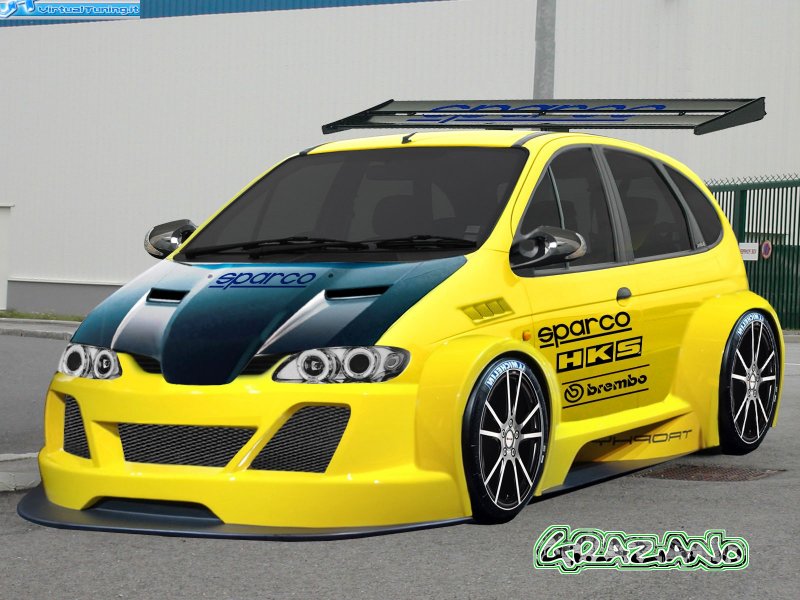 Renault Megane Scenic обвес
