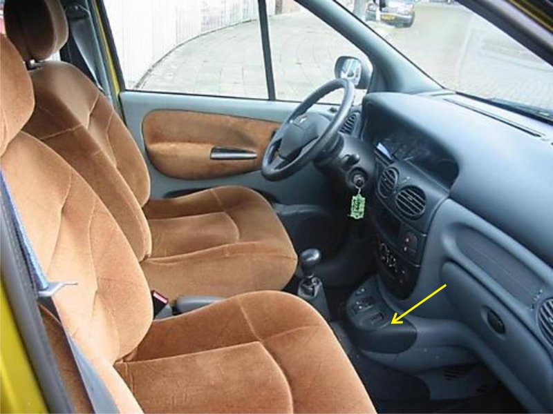 Renault Scenic 1998 салон