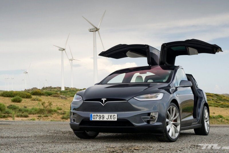 Электрокроссовер Tesla model x