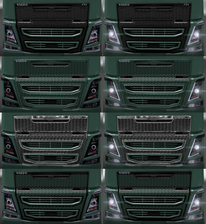 Grille for Volvo FH 16