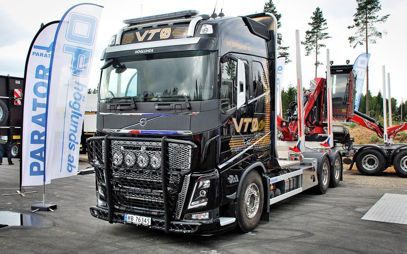 Volvo fh16 750 лесовоз