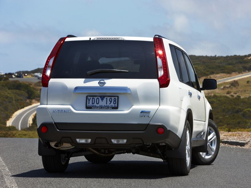 Nissan x-Trail сзади